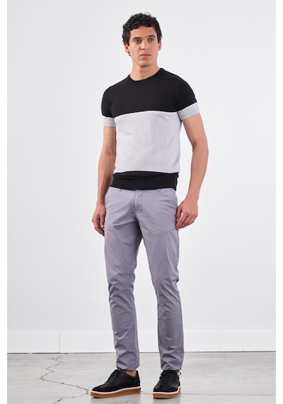 Dufy O Yaka Triko Tshirt SIYAH