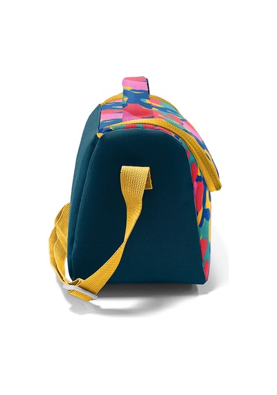 Coral High Unisex Renkli Kamuflaj Desenli Isı Yalıtımlı Beslenme Çantası 37132 Yeşil - Sarı