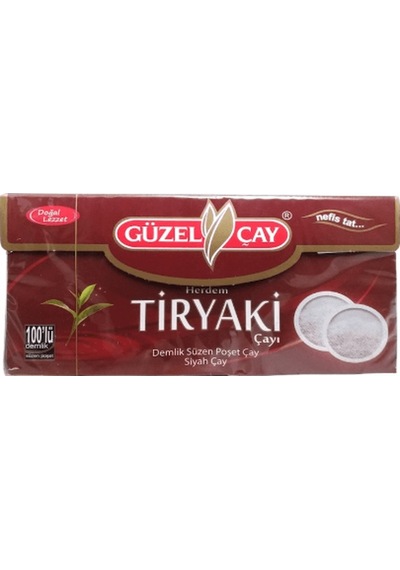 Güzel Çay Herdem Tiryaki Demlik Poşet Çay 100'lü