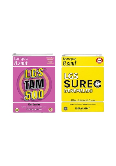 8. Sınıf Lgs Süreç Denemeleri+ Lgs Tam 500 Tüm Dersler