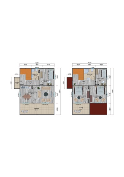 149 M2 Prefabrik Ev