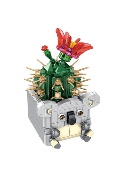 P655014 Hayvan Saksıları Buket Setleri Koala 297 Parça Block Otyuncak 44 Cats