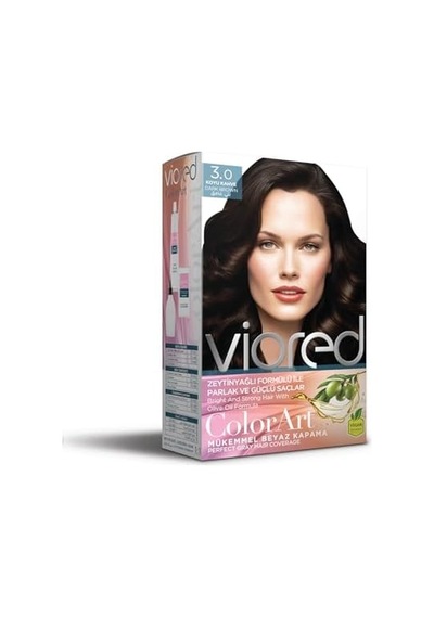 Set Saç Boyası 3.0 Koyu Kahve