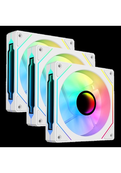 Vento Vf1204fıw, 120mm, Argb, Kasa Fanı, 3-lü Paket, Beyaz