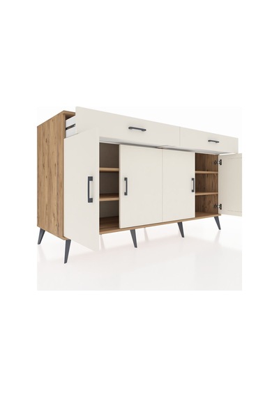 Kronos Konsol 4 Raflı 2 Çekmeceli 4 Kapaklı 176x59x99 Çam-aytaşı Aytası/aytası - Atlas Çam Kronos Konsol 4 Raflı 2 Çekmeceli 4 Kapaklı 176x59x99 Çam-aytaşı Aytası/aytası - Atlas Çam