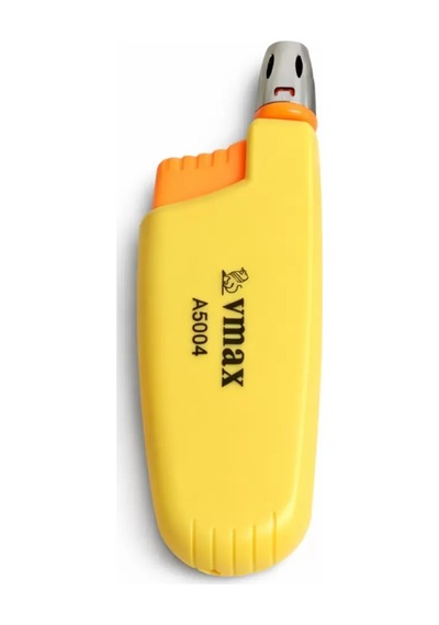 Doldurulabilir Gazlı Uzamalı Çakmak - Kamp Çakmağı - Sarı - Vmax A-5004