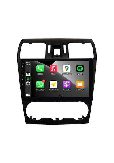 Subaru Forester Araç Multimedya Android Ekran Carplay Double Teyp 2+32 9" 15-18 Black Cadence