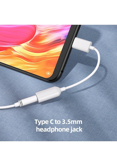 Type-C To  Audio 3.5Mm Kulaklık Dönüştürücü Aparat