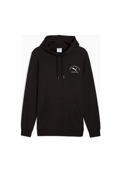 Puma Class Graphic Erkek Sweatshirt Siyah