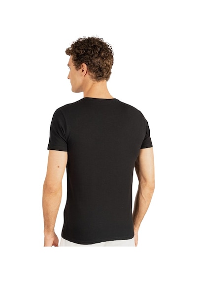 Tudors 20409 Slim Fit Dar Kesim Bisiklet Yaka Kısa Kol Basic Erkek Tişört Siyah Tudors 20409 Slim Fit Dar Kesim Bisiklet Yaka Kısa Kol Basic Erkek Tişört Siyah