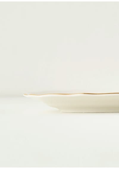 Bella Maison Victoria Porselen Sunum Tabağı Gold 25 Cm Gold 2