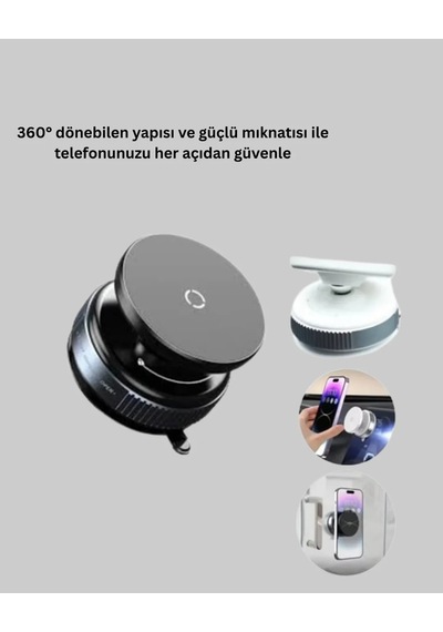 Vakumlu Manyetik Araç İçi Telefon Standı 26504076