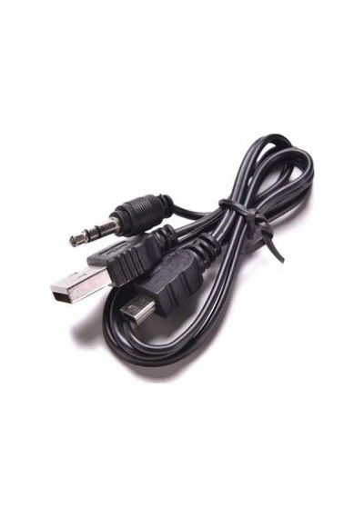 Müzik Kutusu Şarj Kablosu Usb Mini Erkek Usb 2.0 5 Pin 3.5Mm