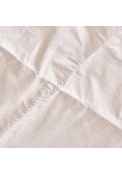 Soft Çift Kişilik Kaz Tüyü Yorgan - Beyaz - 195x215 Cm Çok Renkli