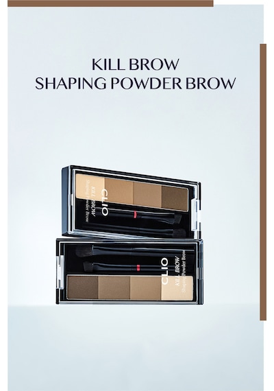 Clio Kill Brow Shaping Powder Brow 01 Natural Warm Brown