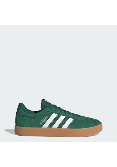 Drkgrn/ftwwht/cburgu Adidas Erkek Günlük Spor Ayakkabı Vl Court 3.0 Ih4790 Yeşil