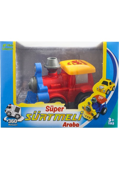 Süper Sürtmeli Tren - Kırmızı