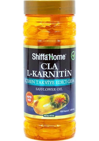 Aspir Yağı CLA L-Karnitin Softjel 1200 mg 100 Kapsül