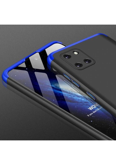 Samsung Uyumlu Galaxy A81 Note 10 Lite Kılıf Zore Ays Kapak Mavi