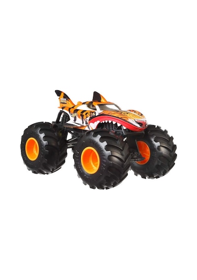 Hw Monster Trucks 1:24 Arabalar Hot Wheels Tıger Shark Jdr02 Çok Renkli