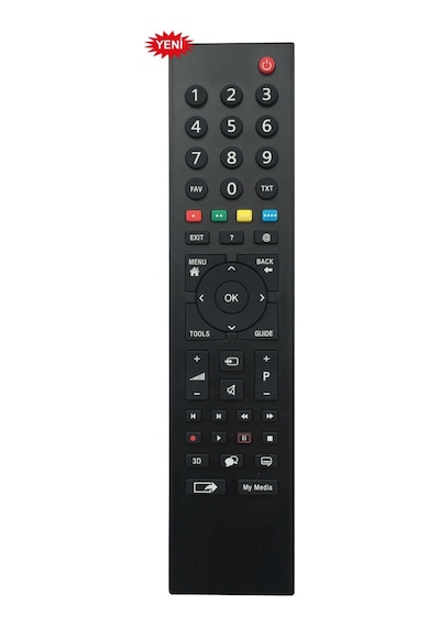 Arçelik  Beko Altus Uyumlu Grundig 3D Lcd Led Tv Kumandası