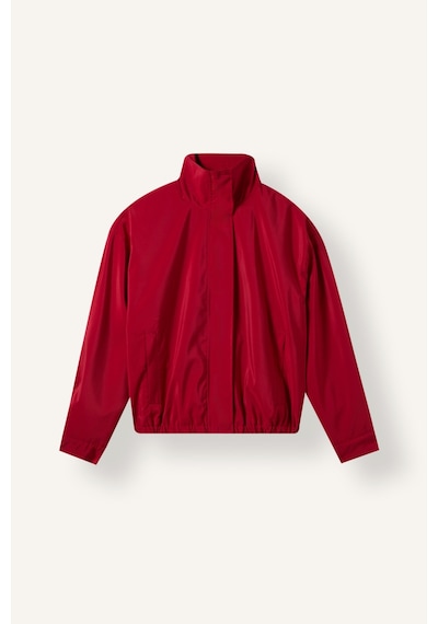 Defacto Dik Yaka Astarlı Beli Lastikli Bengalin Blazer Ceket J0013ax26aubr183 Bordo-br183
