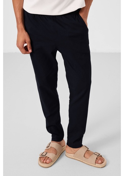 Tommylife Lacivert Standart Fit Dokuma Hafif Esnek Chino Erkek Pantolon - 82180 Lacivert