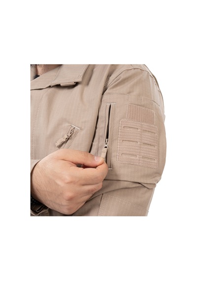 Ballıstıc Defence Warden 1.0 Operasyonel Taktik Tişört - Bej