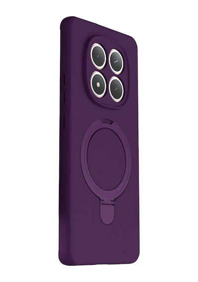 Xiaomi Redmi Note 15 Pro 5g Uyumlu Regal Magsafe Standlı Kapak - Derin Mor