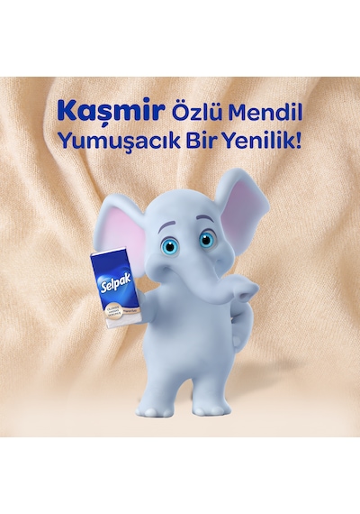 Selpak Kaşmir Özlü Mendil 100'lü 10 10