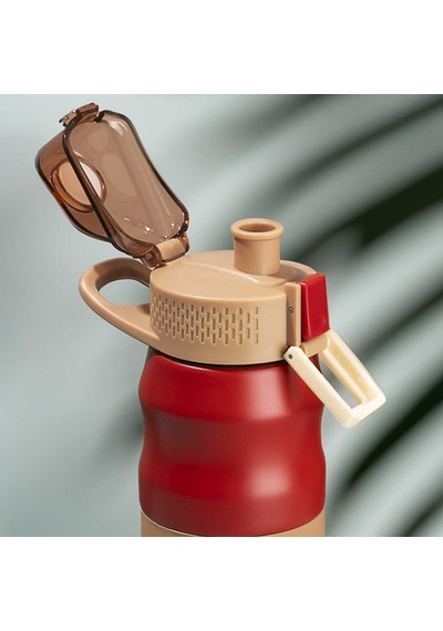 Cooker 1393-3 Çelik Sızdırmaz Çift Katmanlı Yalıtımlı Termosu Kır