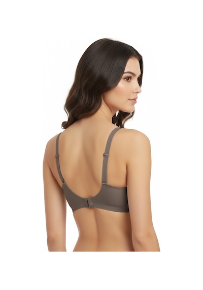 Cottonhill Seamless Bra - Slight Lazer Kesim Dikişsiz Dilim Detaylı Balensiz Kadın Sütyen 3'lü Paket-2 Çok Renkli