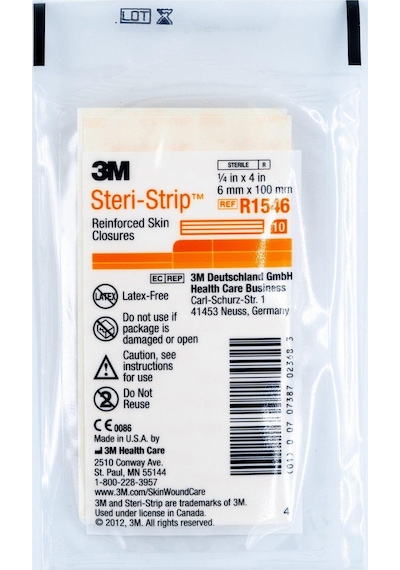 3M Steri-Strip R1546 Dikiş Bandı Turuncu 6 x 100 MM