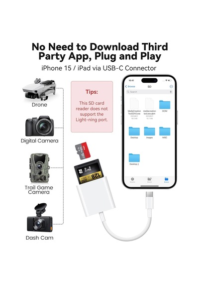Apera MT38 Android Ve Apple Uyumlu iPhone 15 İle Type-c Çevirici Adaptör