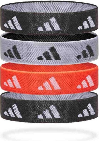 Adidas Siyah Beyaz Kırmızı Saç Tokası Adac-16210 Çok Renkli