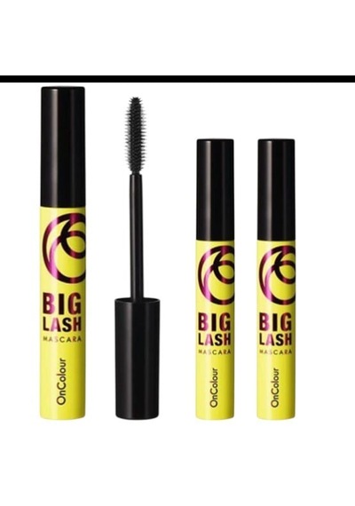Oncolour Big Lash Maskara -siyah 8 Gr 3 Adet 001 Siyah