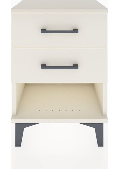 Arges Komodin 2 Çekmeceli 44x30x64 Aytaşı-aytaşı Aytaşı