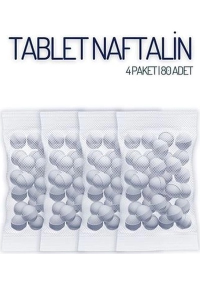 Mey İthalat Tablet Naftalin Güve Topu Naftalin 80 Adet 718
