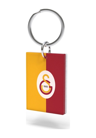 Galatasaray Lisanslı Sarı Kırmızı Anahtarlık Aslan Ahşap Kutulu Siyah