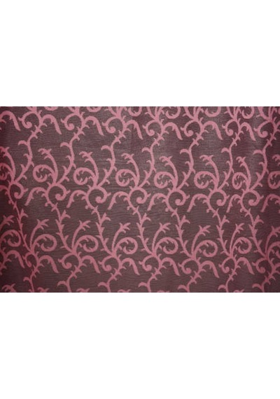 Şal Model Pembe Renk Hazır Dikilmiş Pileli Fon Perde 300x260 Cm