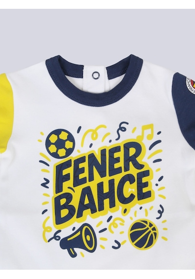 Bebek Fenerbahçe Konfeti Body Beyaz