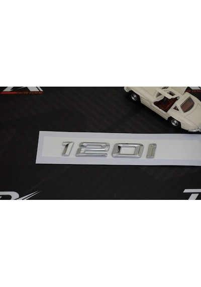 Bmw 120I Bagaj Krom Metal 3M 3D Yazı Logo (528264556)