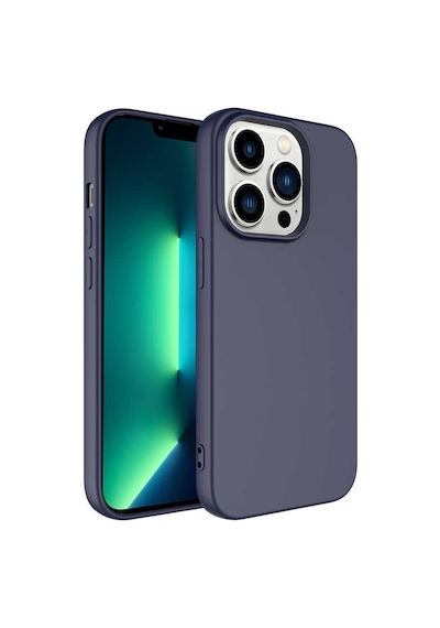 Ariatech Apple Uyumlu iPhone 14 Pro Max Mara Lansman Kılıf-lacivert Lacivert