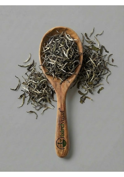 Beyaz Çay White Tea White Tea Leaves Camellia Sinensis Kurutulmuş Çay 25 G Doğal