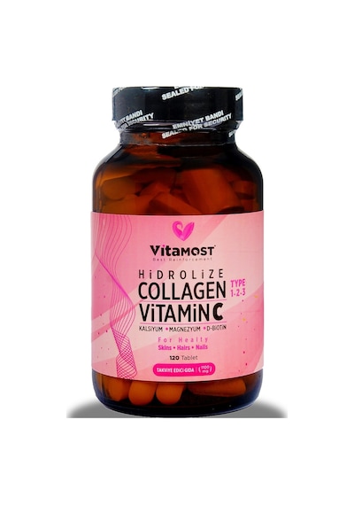 Vitamost Collegen Vitamin C Type-1.2.3 Hidrolize 120 Tablet