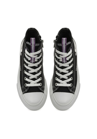 Wednesday Wende.f6fx Siyah Kız Çocuk High Sneaker 000000000102124215 Siyah
