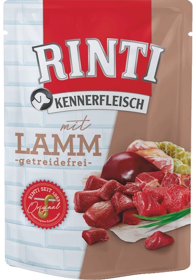 Rıntı - 941 - Kuzulu Pouch Köpek Maması - Csmo-tex - 400 Gr