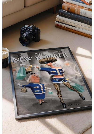 The New Yorker Çerçeveli Tablo September 10 2012