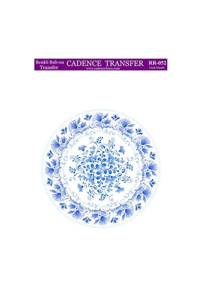 Cadence Renkli Rub-on Transfer 17x25 Cm. Rr-052