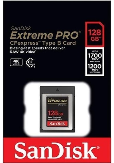 Sandisk Extreme Pro 128Gb 1700Mb/S Cfexpress